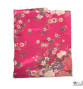 Kimono court satiné imprimé PETiTES FLEURS fushia (90cm)