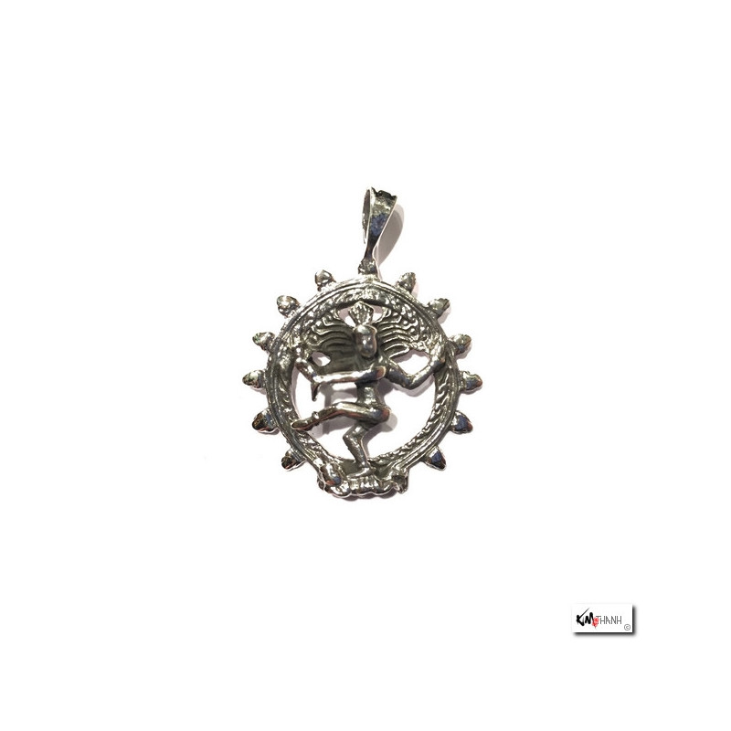Pendentif ShiVA NATARAdJA en argent 925 (6gr.)