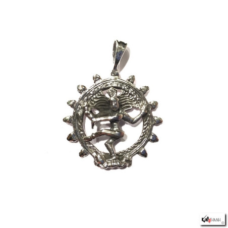 Pendentif ShiVA NATARAdJA en argent 925 (6gr.)