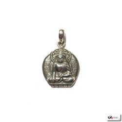 Pendentif Bouddha ShAKYAMUNi en argent 925 (6gr.)