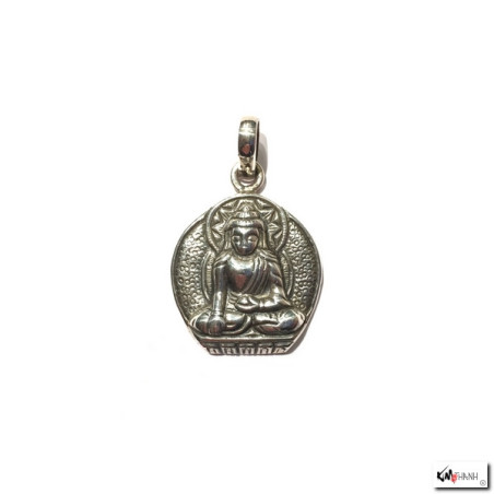 Pendentif Bouddha ShAKYAMUNi en argent 925 (6gr.)