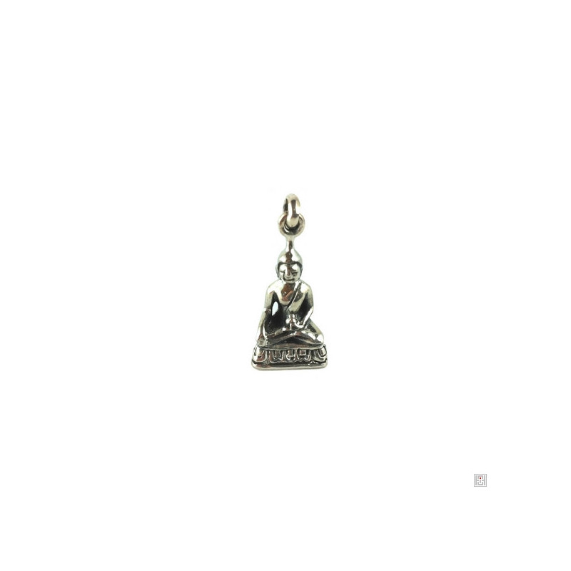 Pendentif Bouddha Shakyamuni en argent 925 (h2cm)