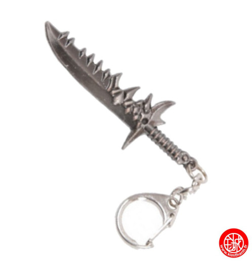 Porte-clés Sabre Fantastique CLAW en métal L6.6cm