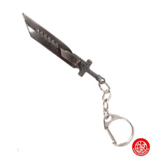 Porte-clés Sabre Fantastique CLOUd en métal L6.8cm