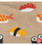 Tabi Socks (S) Socquettes à orteil japonaises SUShiS et MAKi Beiges (extensible t34 à t39)