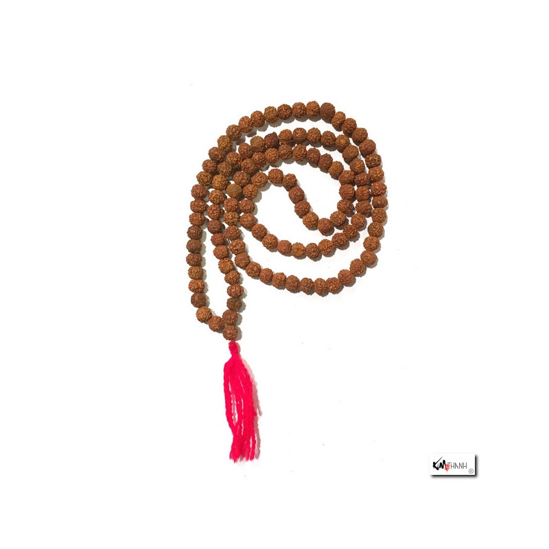 Collier m?l? rudrashka 108 perles de 8mm
