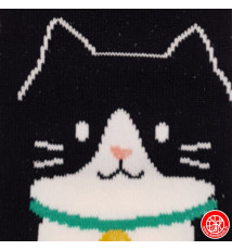 Tabi Socks (S) Chaussettes à orteil japonaises MANEKi SMiLE Jaunes (Taille extensible de 34 à 39)