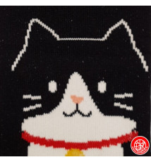 Tabi Socks (S) Chaussettes à orteil japonaises MANEKi SMiLE Grises (Taille extensible de 34 à 39)