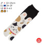 Tabi Socks (S) Chaussettes à orteil japonaises MANEKi NEKO CALiCO Noires (extensible t34 à t39)