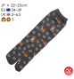Tabi Socks (S) Chaussettes à orteil japonaises ShiBA et UZUMAKi Gris foncé (extensible t34 à t39)
