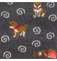 Tabi Socks (S) Chaussettes à orteil japonaises ShiBA et UZUMAKi Gris foncé (extensible t34 à t39)