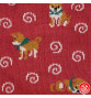 Tabi Socks (S) Chaussettes à orteil japonaises ShiBA et UZUMAKi Rouges (extensible t34 à t39)