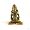 Shiva et Shakti en Yab-yum en laiton (h7cm)