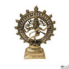 Shiva Nataradja en laiton (h22cm)