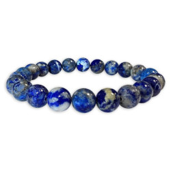 Bracelet perles en LAPiS LAZULi 10mm