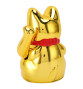 Maneki neko 招き猫 animé 22.5cm doré (nécessite 2 piles LR6 / AA)
