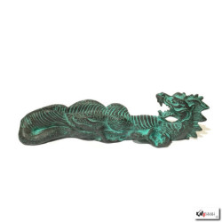 Porte-encens DRAGON en résine (L28cm)