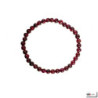 Bracelet perles en GRENAT 5mm