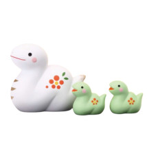 Figurines SERPENTS 2025 FAMiLLE  en argile h7cm