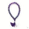 Bracelet mala améthyste 8mm