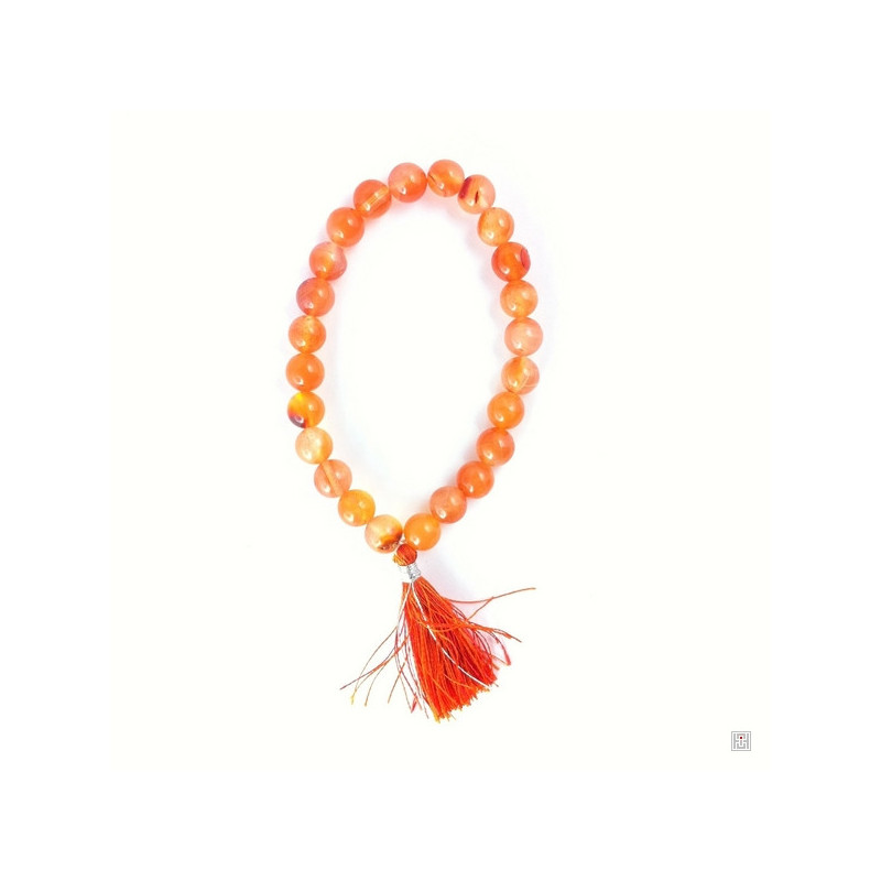Bracelet mala agate 8mm