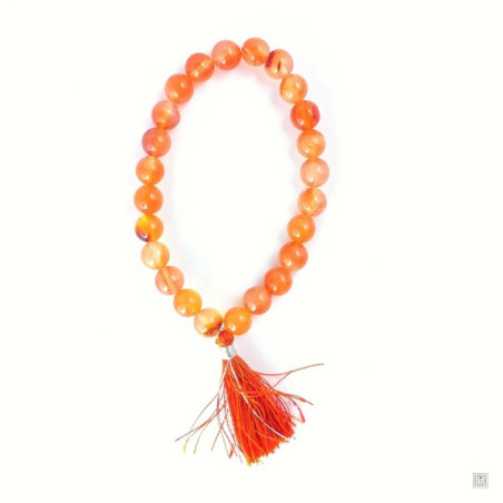 Bracelet mala agate 8mm