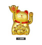Mini Maneki Neko animé 100% solaire Lingots d'Or DORé h5.5cm (Richesse)