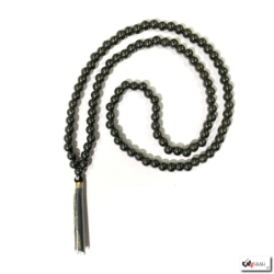 Collier mala en hématite 108 perles de 6mm