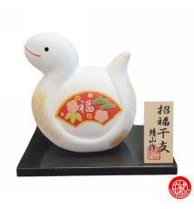 Figurine SERPENTS 2025 NiShiKi en argile h7cm