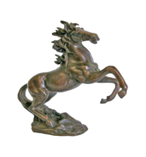 Cheval cabré en Bronze  L24xh25cm