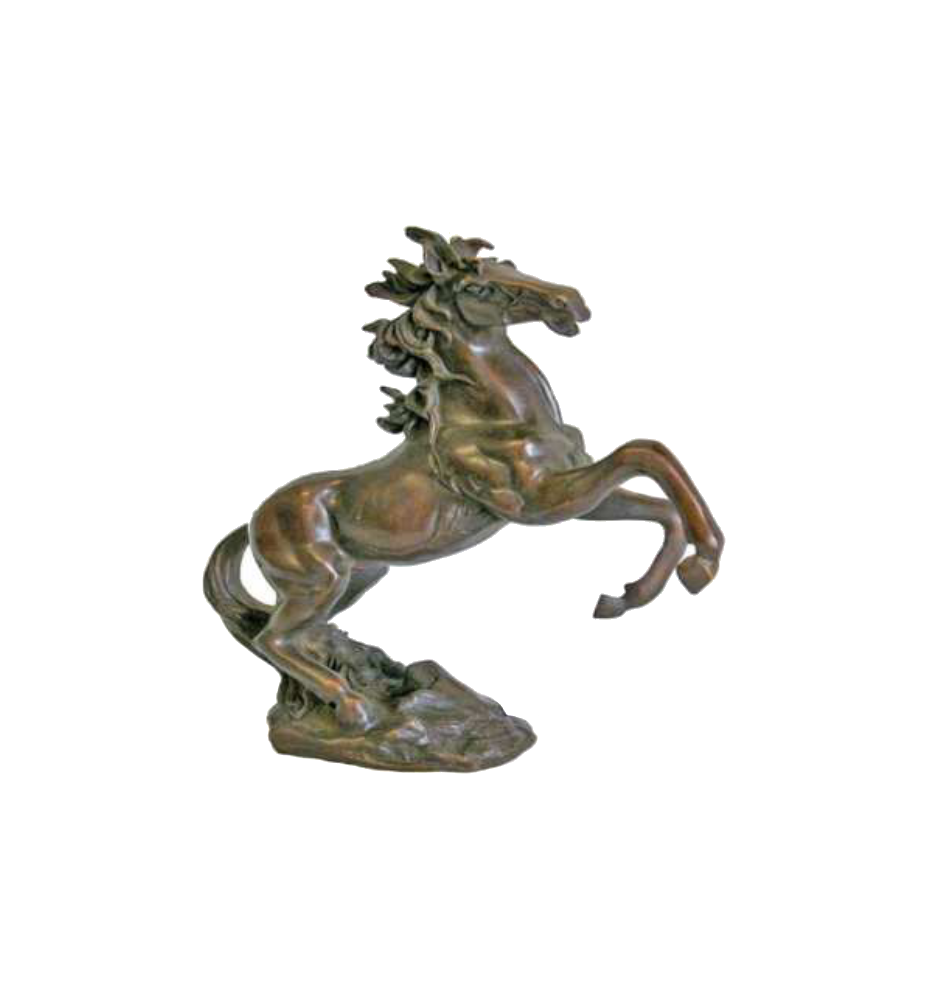 Cheval cabré en Bronze  L24xh25cm