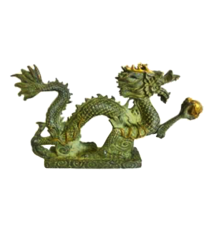 Dragon en Bronze L22xh13cm