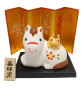 Cheval 2026 BéBé FAMiLLE en argile japonaise 7.5x6cm