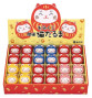 Boite de 24 Culbuto MANEKi NEKO DARUMA en porcelaine h4.5cm