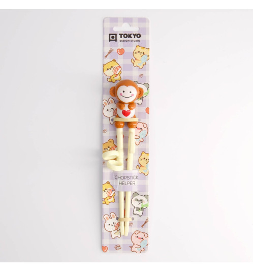 Baguettes d'apprentissage enfant à anneaux SiNGE (h16cm)