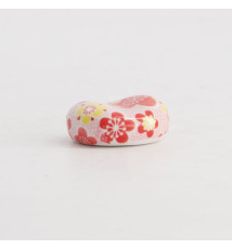 Porte-baguettes GALET en porcelaine SAKURA PiNK 3.2x2.8cm