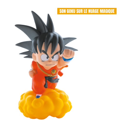 Figurine Tirelire Dragon Ball SON  GOKU SUR LE NUAGE MAGiQUE (h21.5cm)