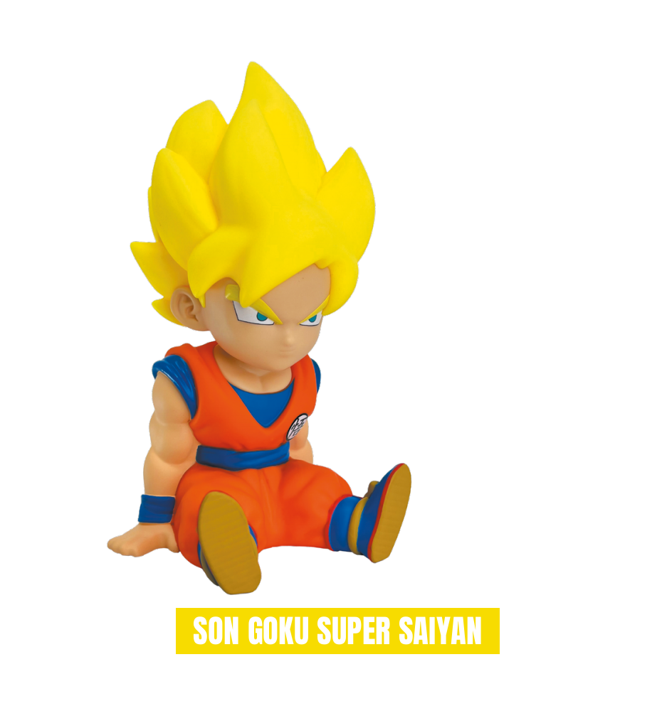 Figurine Tirelire Dragon Ball Super SON GOKU SUPER SAiYAN (h18.5cm)