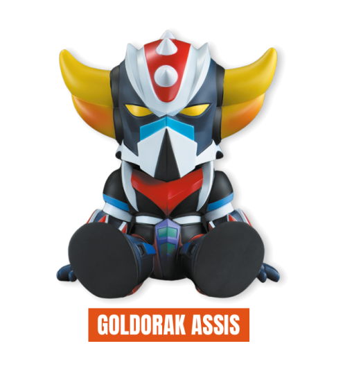 Figurine Tirelire Goldorak GOLdORAK ASSiS (h15.5cm)