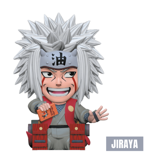 Figurine Tirelire Naruto Shippuden JiRAYA (h16.5cm)