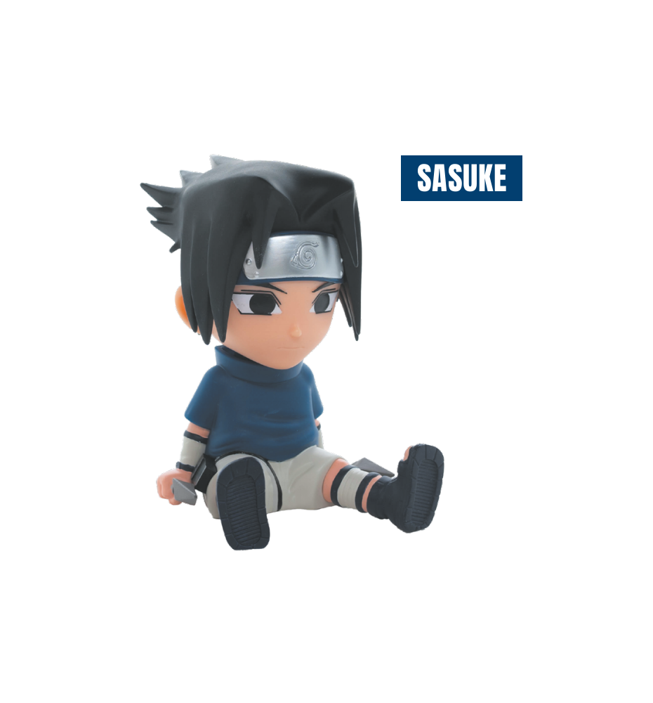 Figurine Tirelire Naruto SASUKE (h14cm)