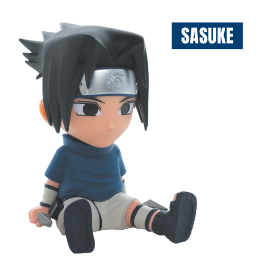 Figurine Tirelire Naruto SASUKE (h14cm)