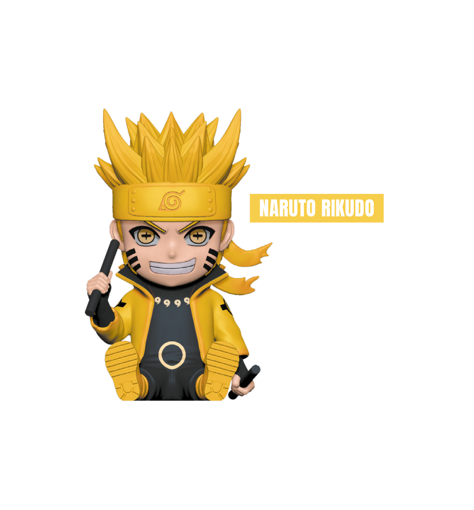 Figurine Tirelire Naruto Shippuden NARUtO RiKUdO (h15cm)