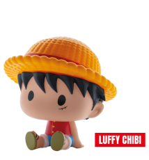Figurine Tirelire One Piece LUFFY Chibi (h14cm)