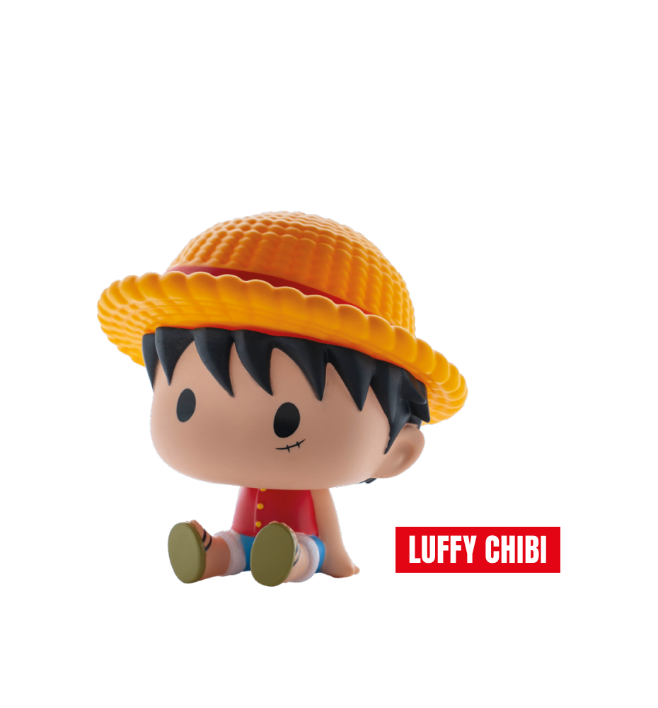 Figurine Tirelire One Piece LUFFY Chibi (h14cm)