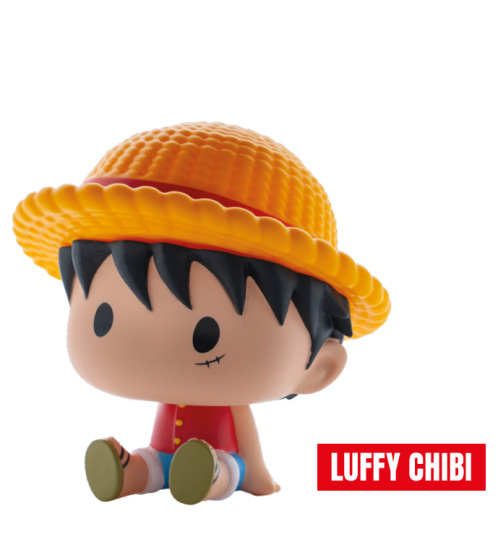 Figurine Tirelire One Piece LUFFY Chibi (h14cm)