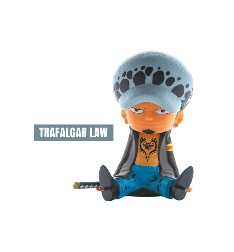 Figurine Tirelire One Piece TRAFALGAR LAW (h15.5cm)