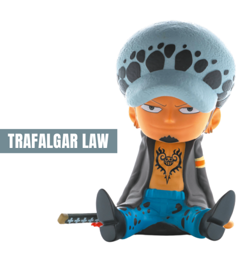 Figurine Tirelire One Piece TRAFALGAR LAW (h15.5cm)