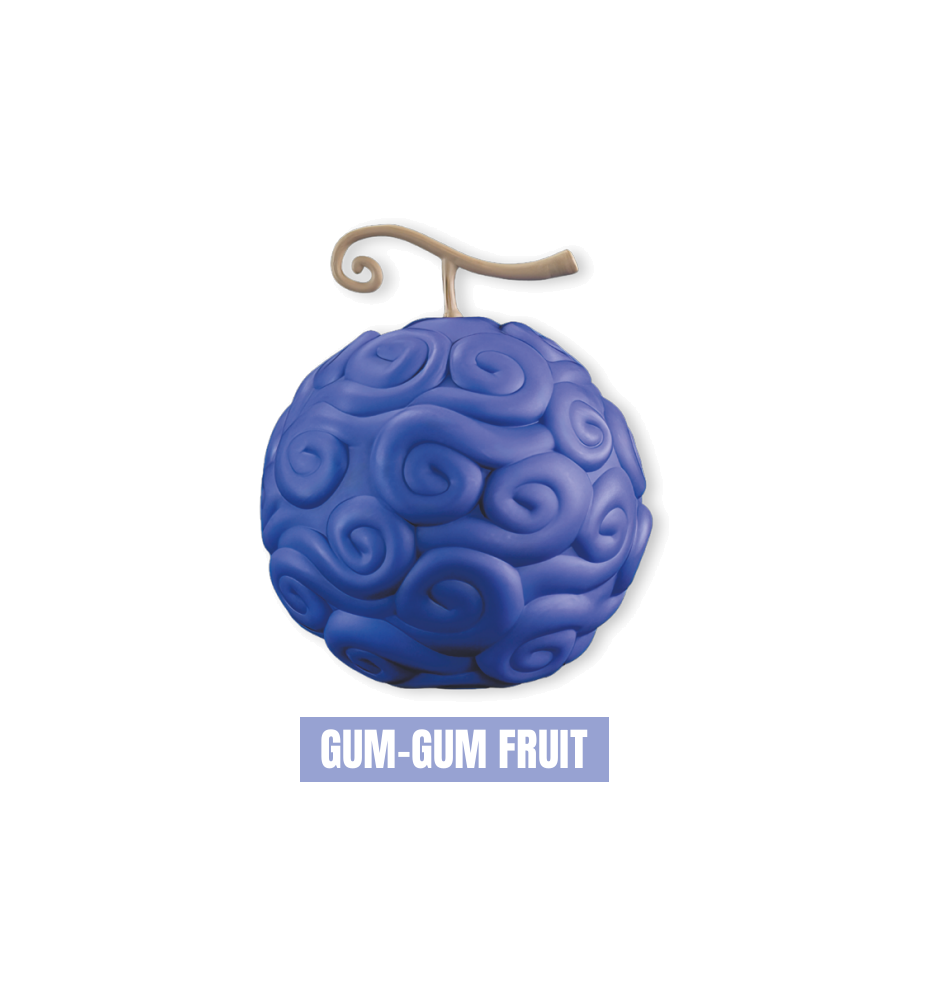 Figurine Tirelire One Piece GUM-GUM FRUiT (h13cm)