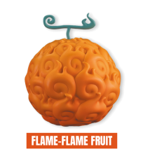 Figurine Tirelire One Piece FLAME-FLAME FRUiT (h13cm)